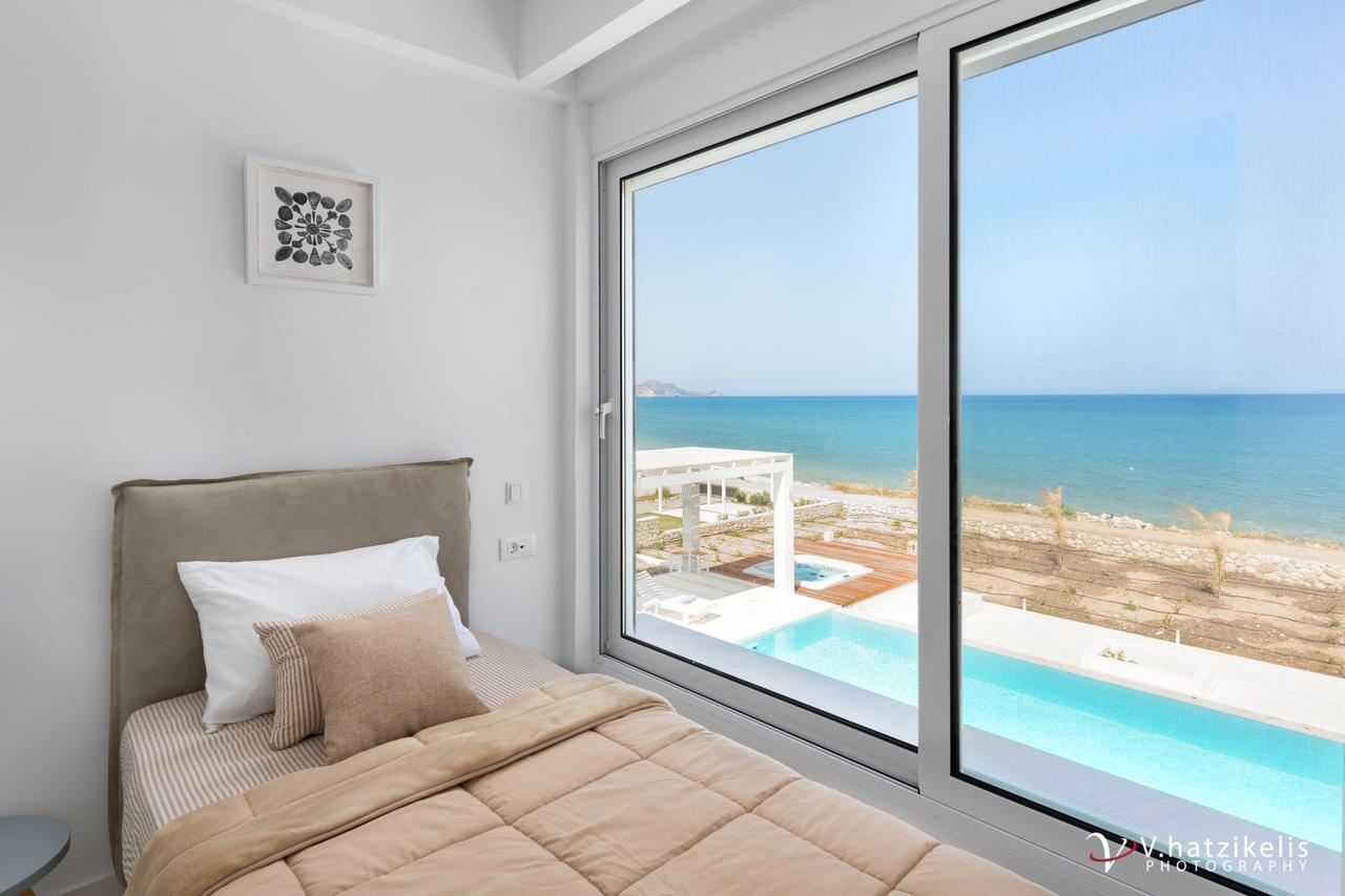 Maria & Nada Beachfront Villas Kolymbia Exterior foto